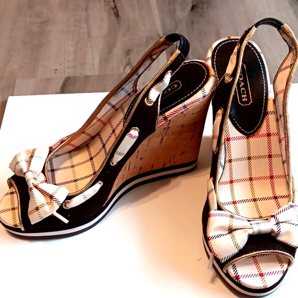 Coach Wedges - Picture 3 of 3